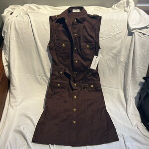 Women’s Calvin Klein Safari style dress size 2